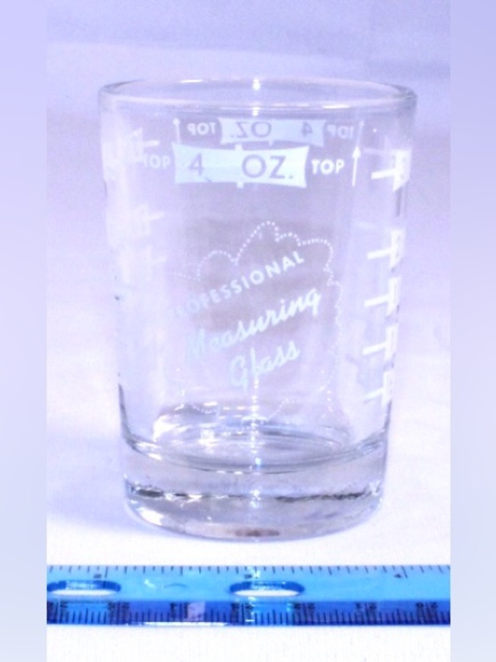 Clear Professional Measuring Glass - 4 oz - Libbey